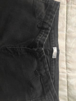 Pantalón vaquero mujer negro