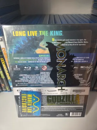 Godzilla Mantalab DLA 4k uhd bluray