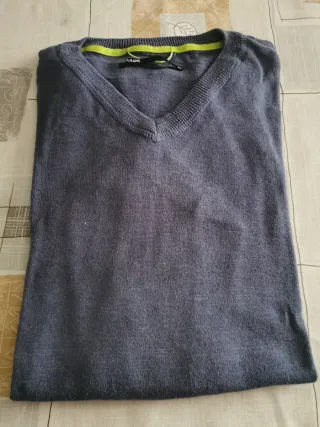 Jersey Jules cuello pico azul Talla Xl