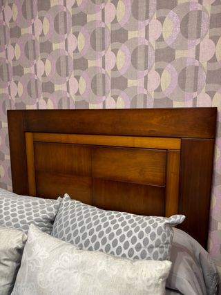 Cabecero 135cm Madera Maciza