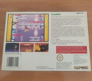 Aladdin - Super Nintendo - PAL España - Completo