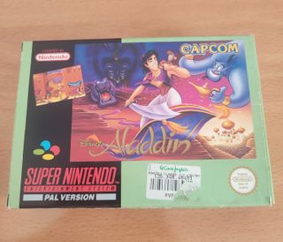 Aladdin - Super Nintendo - PAL España - Completo