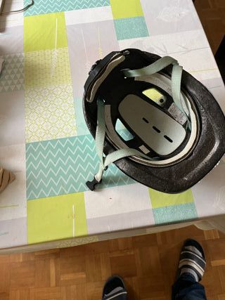 Casco Bicicleta Btwin Talla 52-55
