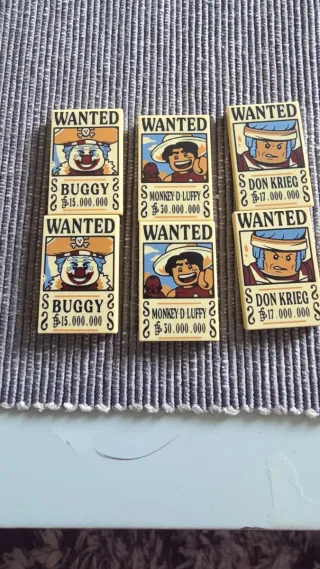 Carteles Wanted Lego One Piece