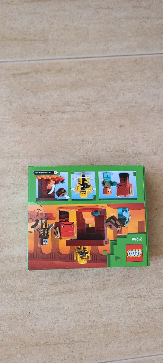 LEGO Minecraft 21266 La Batalla de Lava