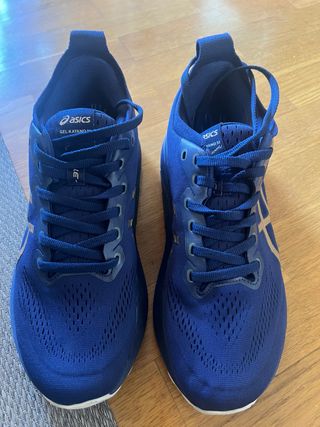 Zapatillas Asics Gel-Kayano Azul y Dorado
