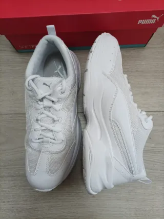 PUMA Cilia, Zapatillas Mujer  Número 40 Blancas