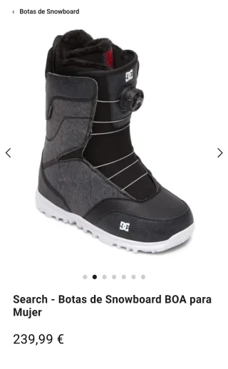 Botas Snowboard DC