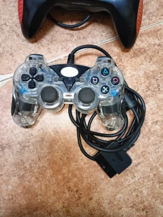 Mando PS2 Transparente