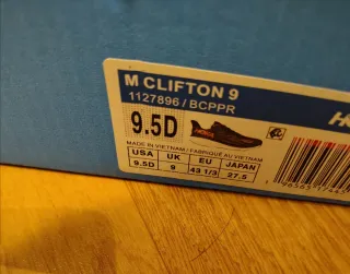 Zapatillas Hoka Clifton 9 Talla 43