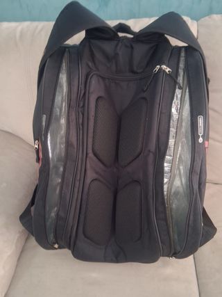 Paletero Bullpadel Negro Rosa