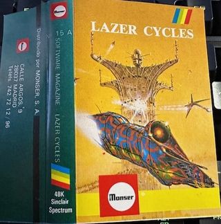 Lazer Cycles ZX Spectrum - Juego Monser