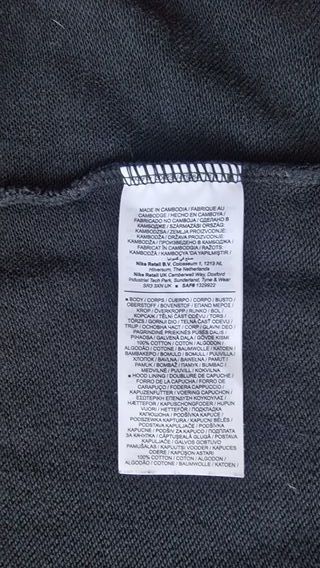 Felpa con cappuccio Nike taglia L