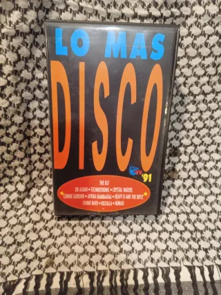 VHS Lo Más Disco 91