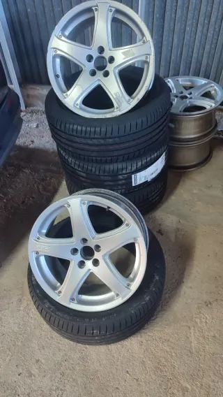 Llantas OZ 17 + Neumáticos Bridgestone Nuevos
