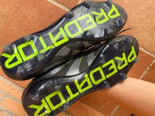 Zapatillas Adidas Predator Negras y Verdes