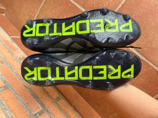 Zapatillas Adidas Predator Negras y Verdes