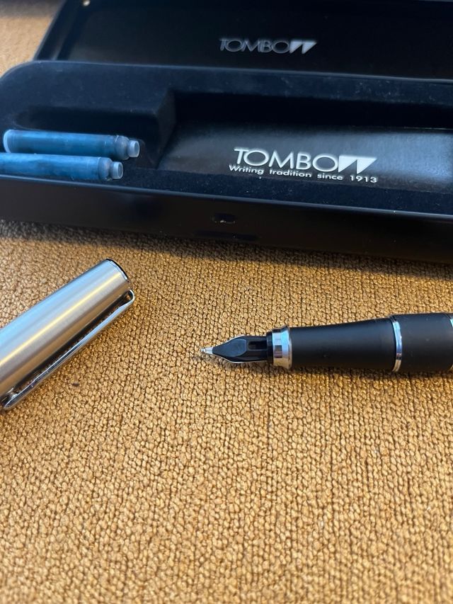 Estuche Pluma Tombo Super Pen Havanna