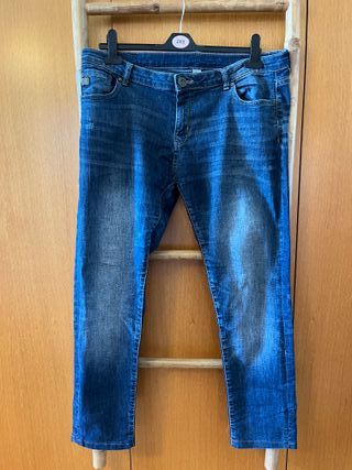 Vaqueros mujer recto