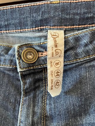 Vaqueros mujer recto