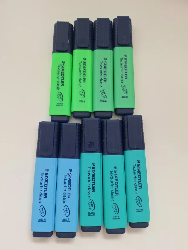 9 Subrayadores Staedtler Textsurfer Classic