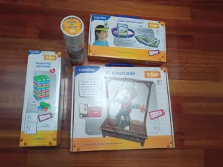 Lote 4 juegos de mesa infantiles