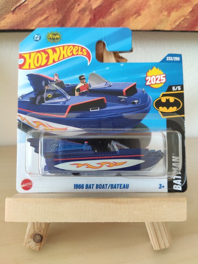 Hot Wheels 1966 Bat Boat Bateau 2025 232/250