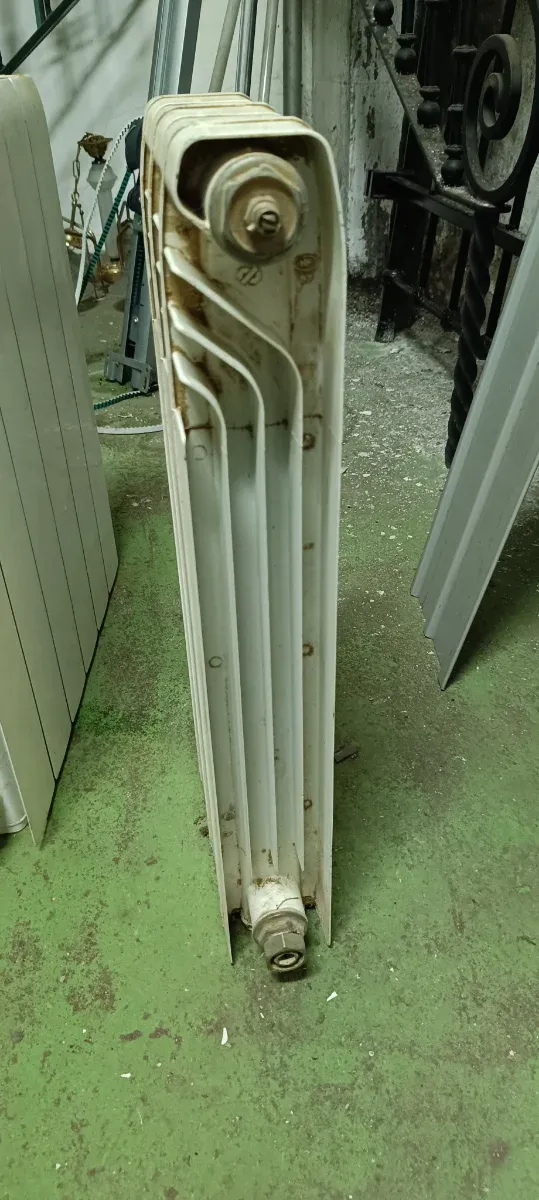 Radiador de aluminio blanco