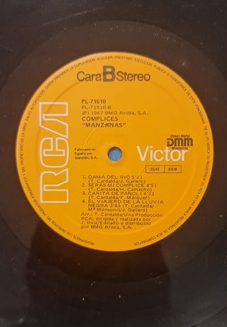 LP Manzanas de Cómplices