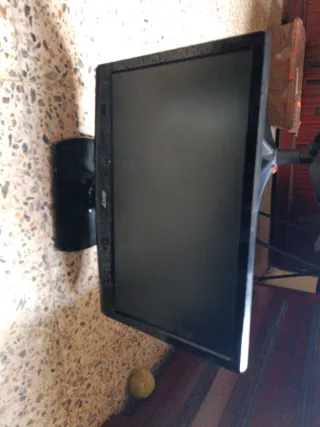 TV plasma Acer Negra