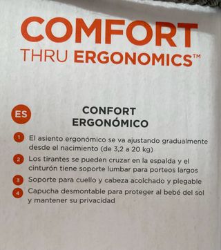 Mochila Portabebés Ergobaby Adapt 3 Posiciones
