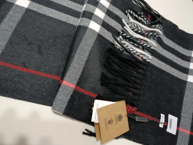 Bufanda Burberry Cuadros Lana