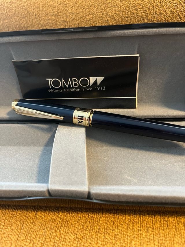 Estuche Pluma Tombo Negro