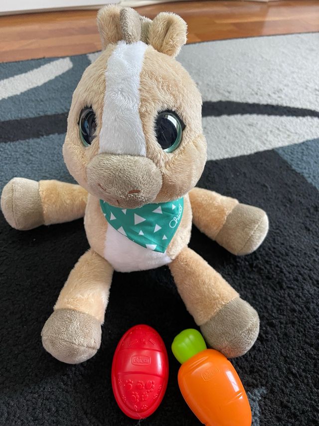 Cavallino Chicco peluche parlante