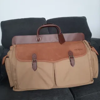 Bolsa de viaje Giorgio Beige y Marrón