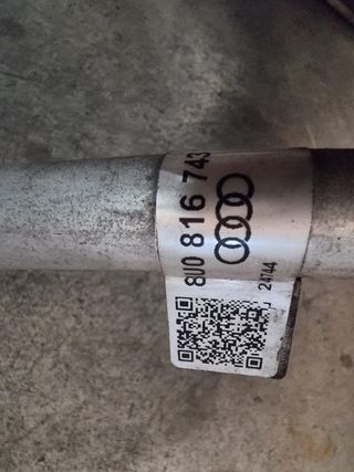 Tubo A/A Audi Q3 8U0816743K