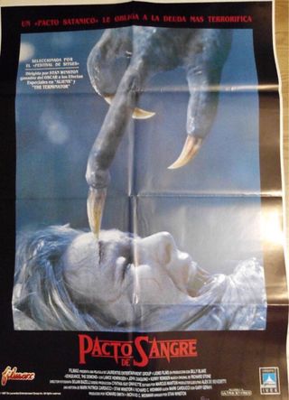 Cartel de cine Pacto de Sangre