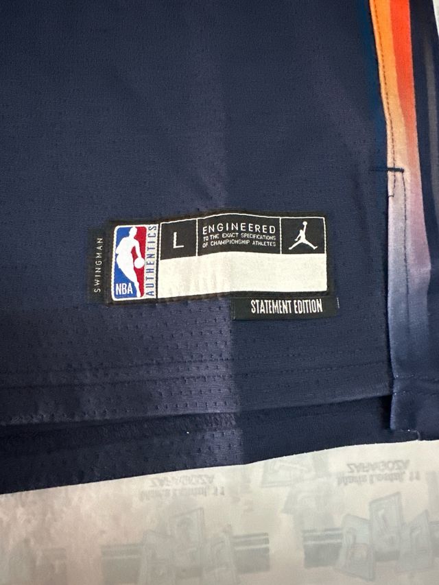 Camiseta NBA Jordan New York Knicks #11 Azul