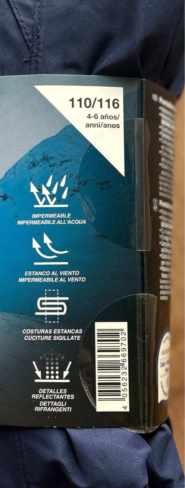 Pantalón de esquí para niña Lidl T.110/116