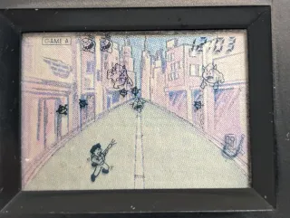 Maquinita Arcade LCD tipo Game Watch Ghost Fighter