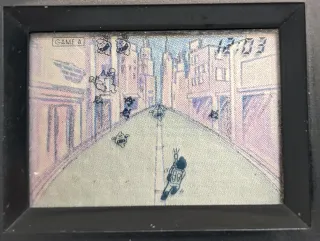 Maquinita Arcade LCD tipo Game Watch Ghost Fighter