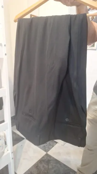 Traje chaqueta negro talla 60