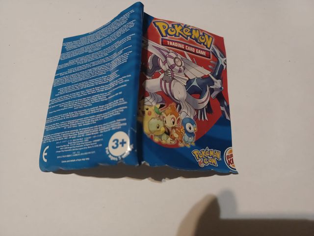 Pokémon 2008 Dialga Caja para cartas Burger King
