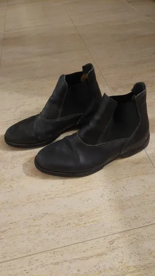 Botines de piel para equitación