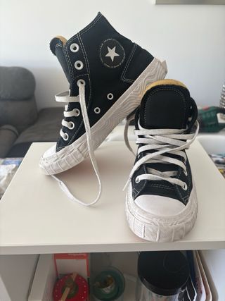 Bambas Converse niño/a negras y blancas