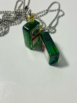 2x Collares Botella Jägermeister