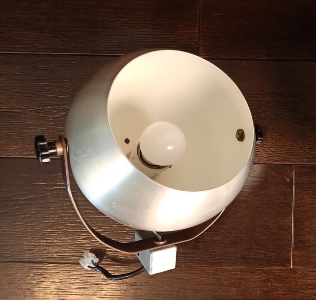 Lâmpada Eyeball Space Age France 70s