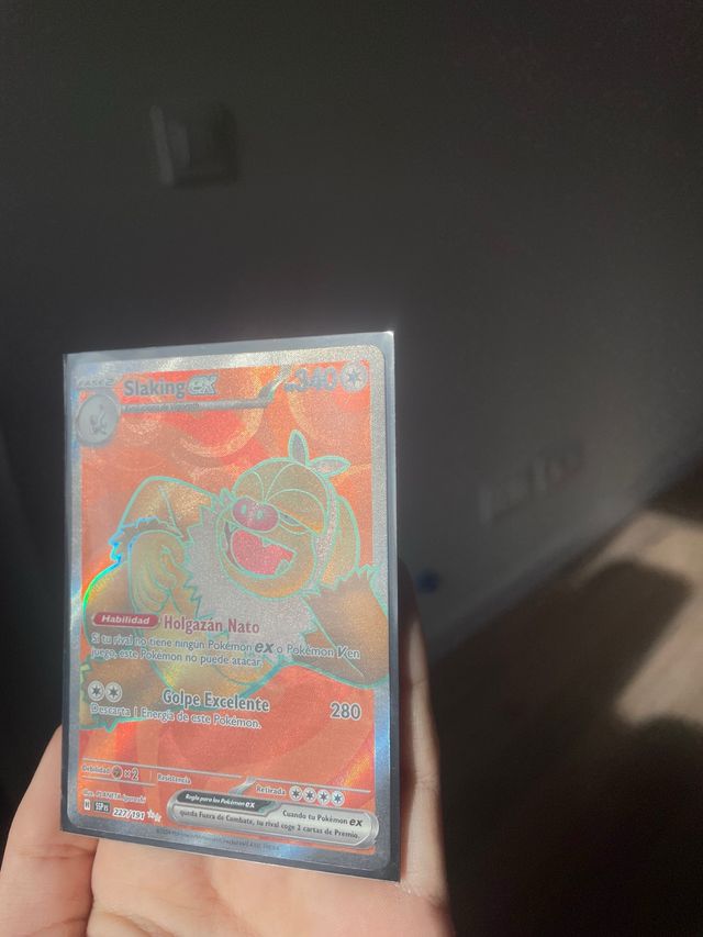 Carta Pokémon Slaking EX Holo