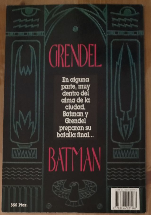 Batman Grendel. La máscara del diablo.