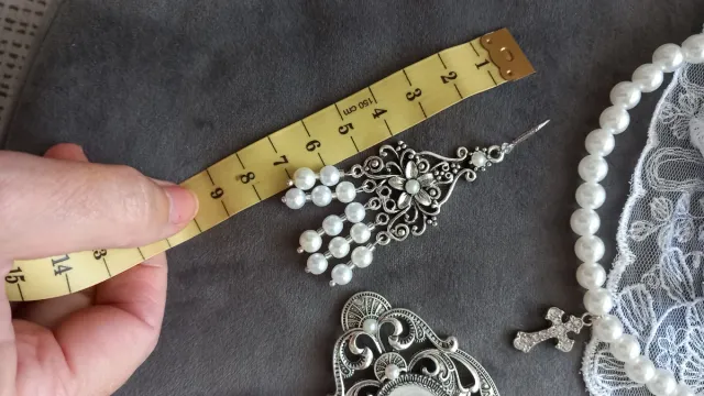 Aderezo huertana plata y perla